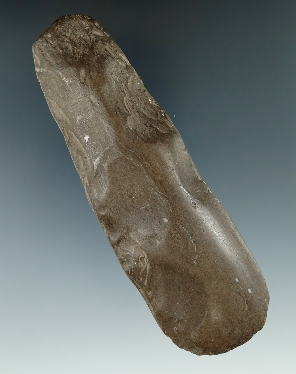 5 3/16" Highly polished Flint Celt found in Kentucky.