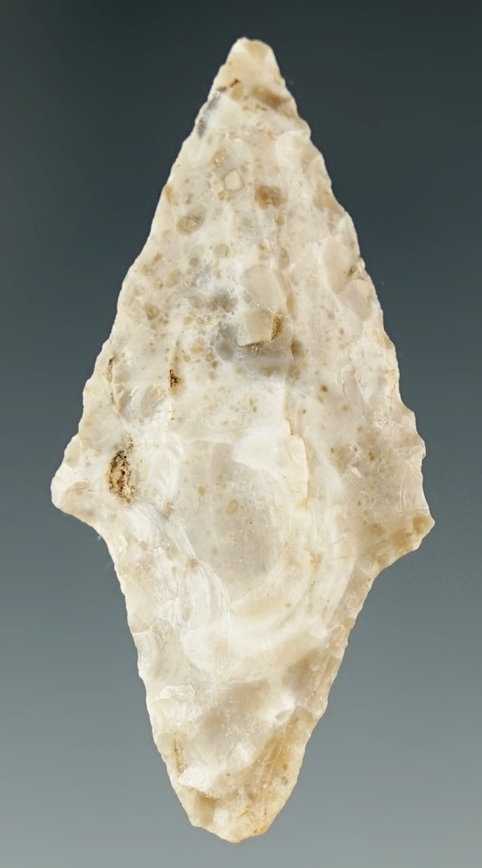 1 7/8" nicely styled stemmed point  found in the four corners area of the Southwest.