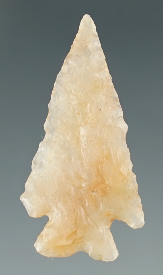 1 5/16" Split Stem Cornernotch made from beautiful translucent agate