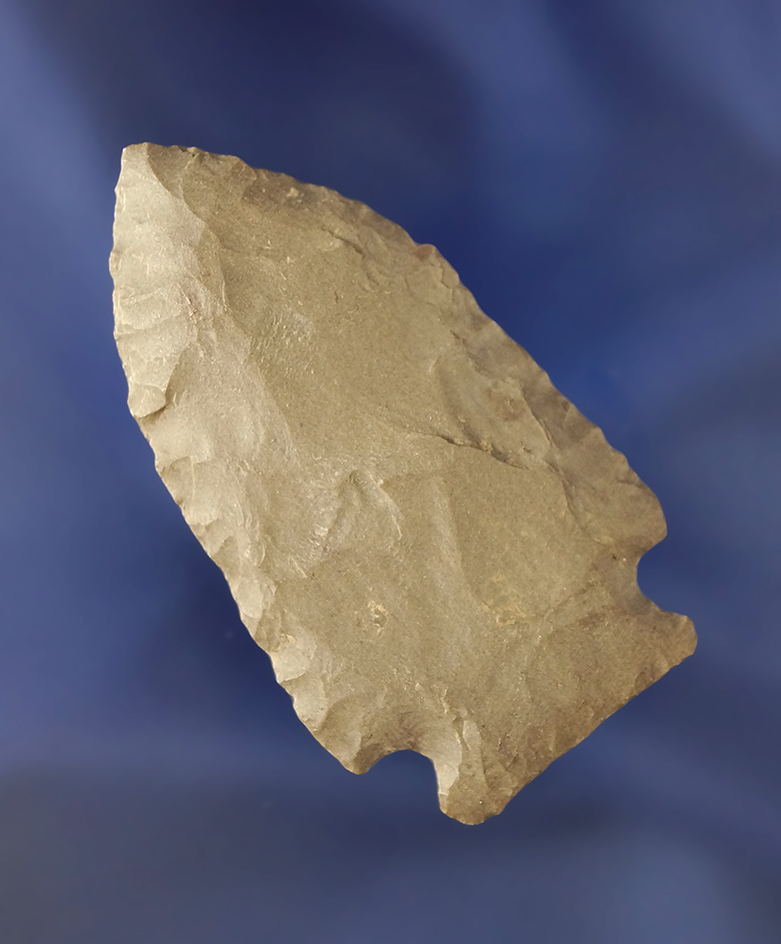 2 5/16" Dover Flint Benton point found in Tennessee.