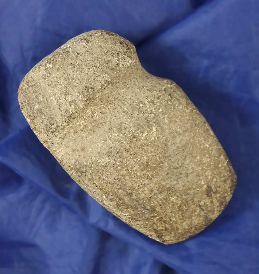 3 3/8" miniature 3/4 grooved Axe found in Indiana.