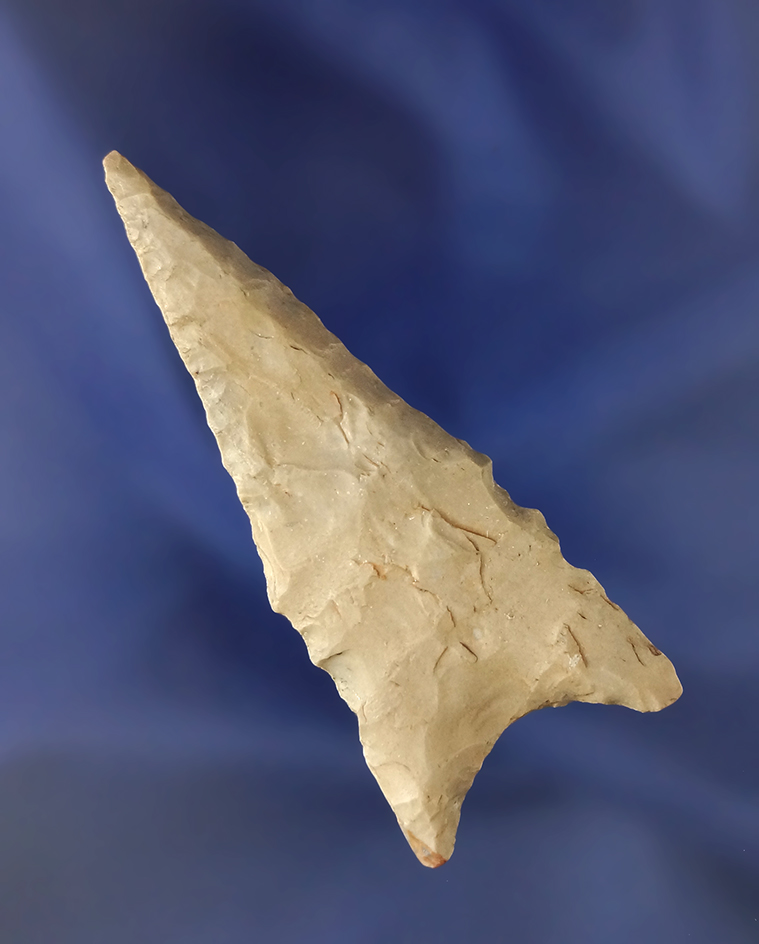 Classic style, well patinated 2 3/4" beveled Dalton found in East Carroll Parrish, Louisiana.