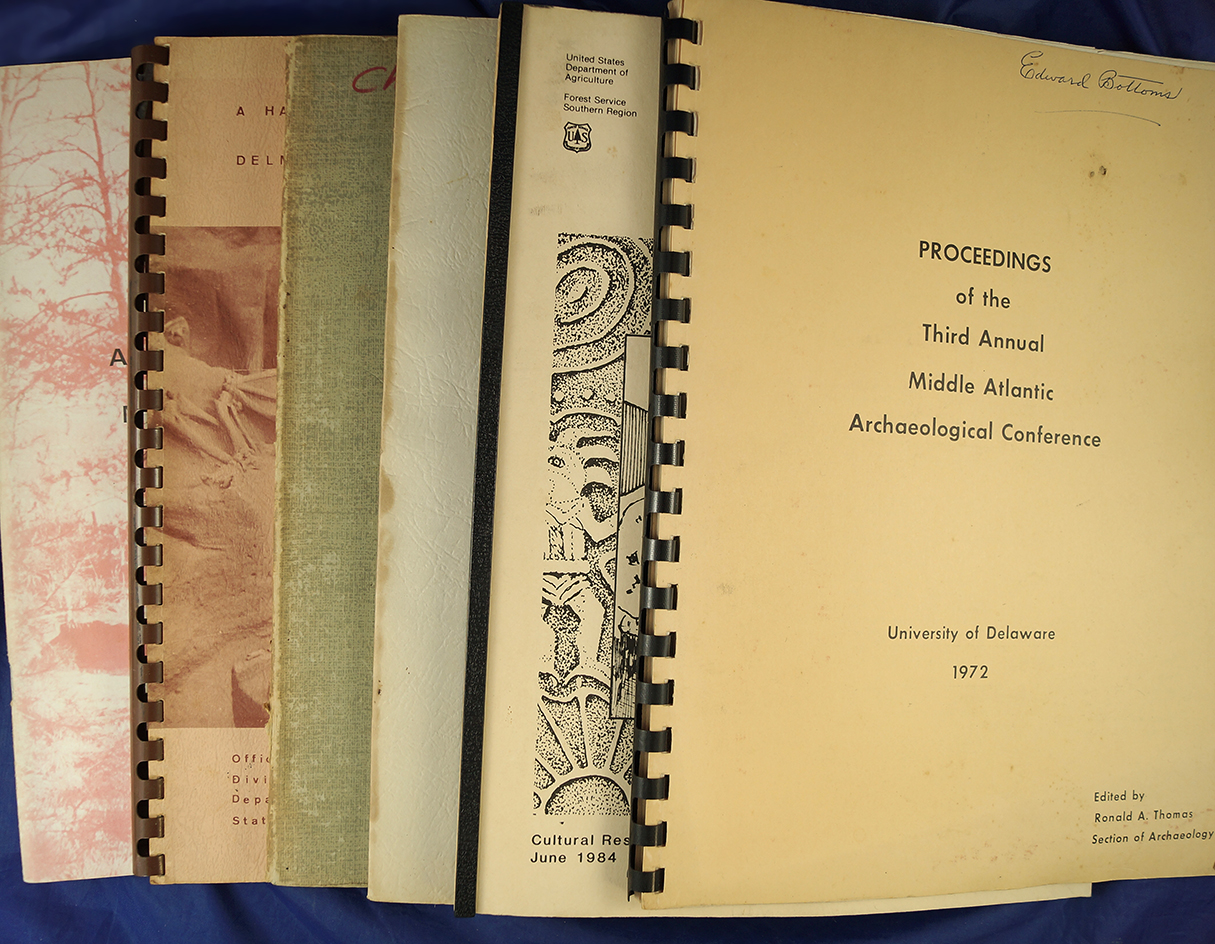 6 volumes of Eastern States Archaeology.