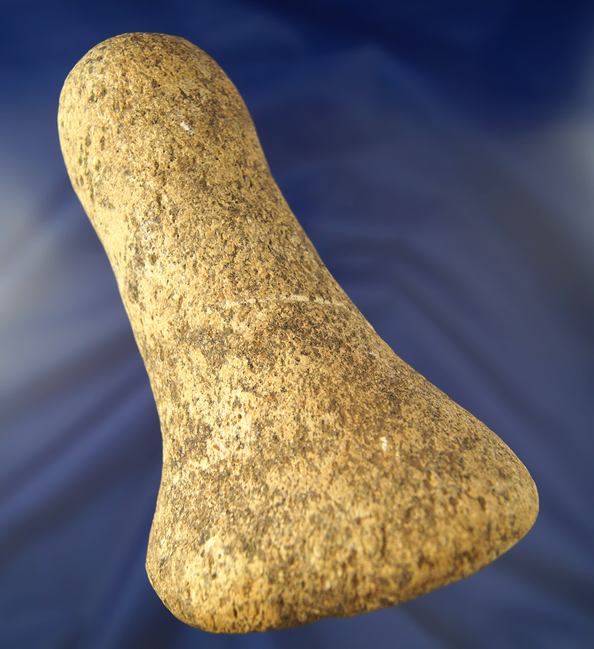 6 1/8" well styled Bell Pestle found in Ohio in very good condition.