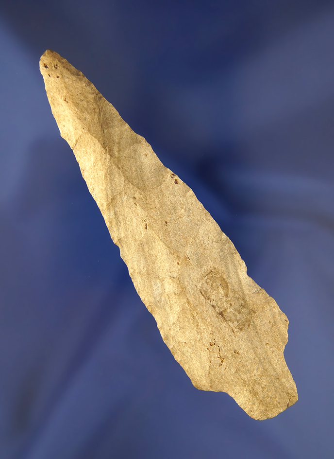 4 3/4" Stemmed Knife found in Taylor Co., Kentucky.