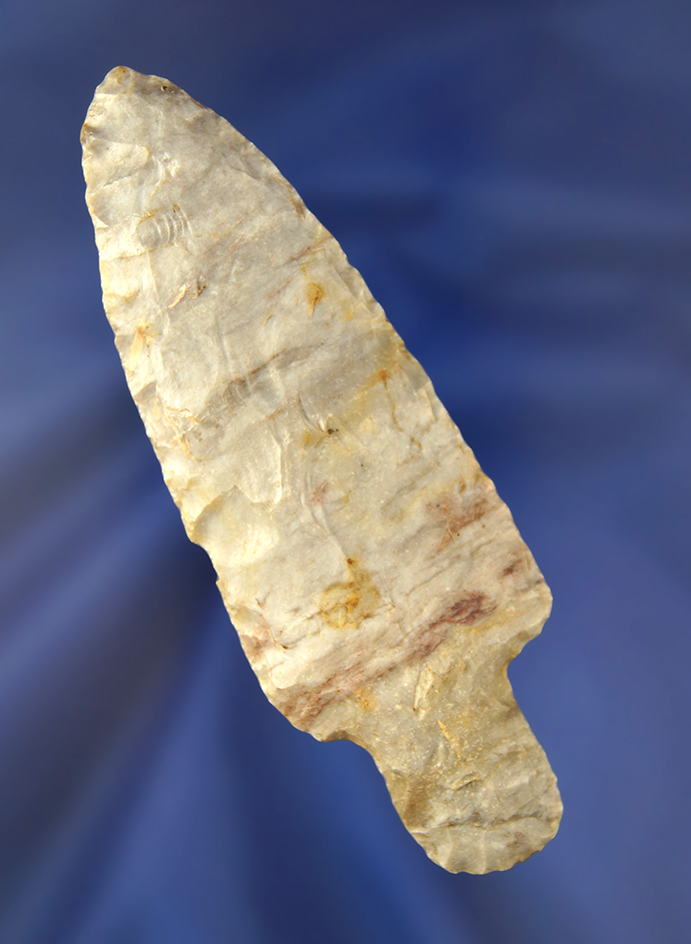 4 1/8" Coshocton Flint Adena found in Champaign Co., Ohio.