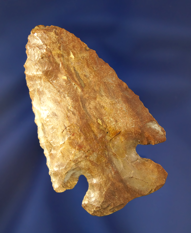 2 7/8" Archaic Thebes that is lacquer coded to make it shine. Nice material color.