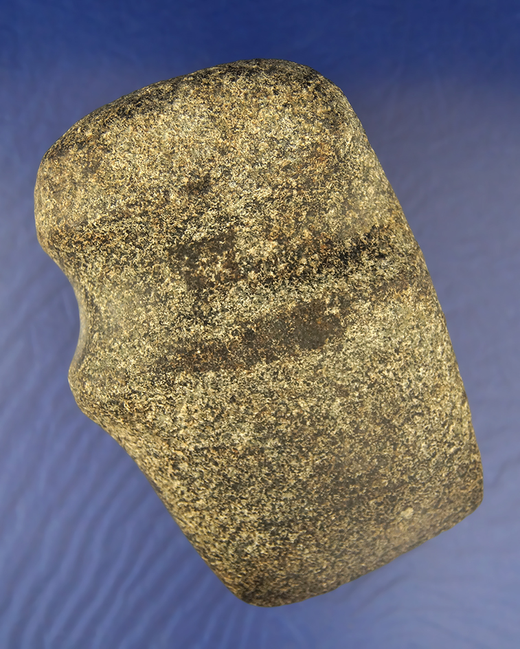 5 1/2" Well styled and nicely polished 3/4 Grooved Axe found in Ohio.