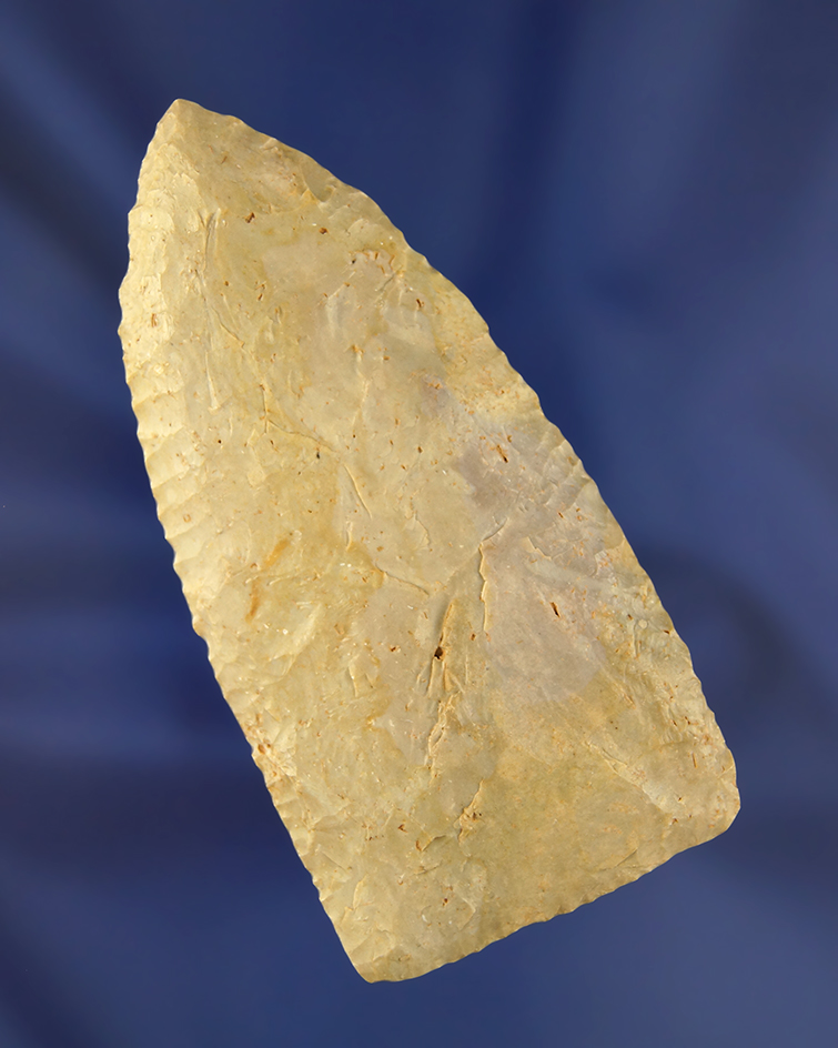 Exceptional Flaking on this 3 1/4" Boyle Chert Blade found in Tennessee.