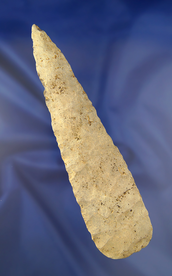 Large 7 1/16" Tennessee Blade with excellent mineral deposits.