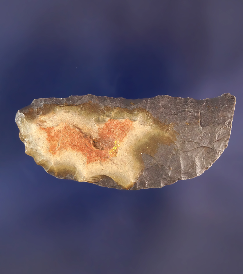 1 11/16" Paleo Crescent found in Nevada by R. D. Mudge.