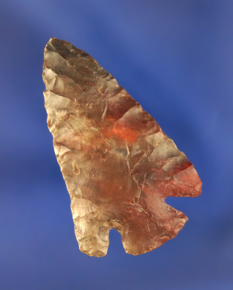 Exceptionally well flaked 1 7/8" Quilomene, Vantage, Washington - 1950s. Stermer COA.