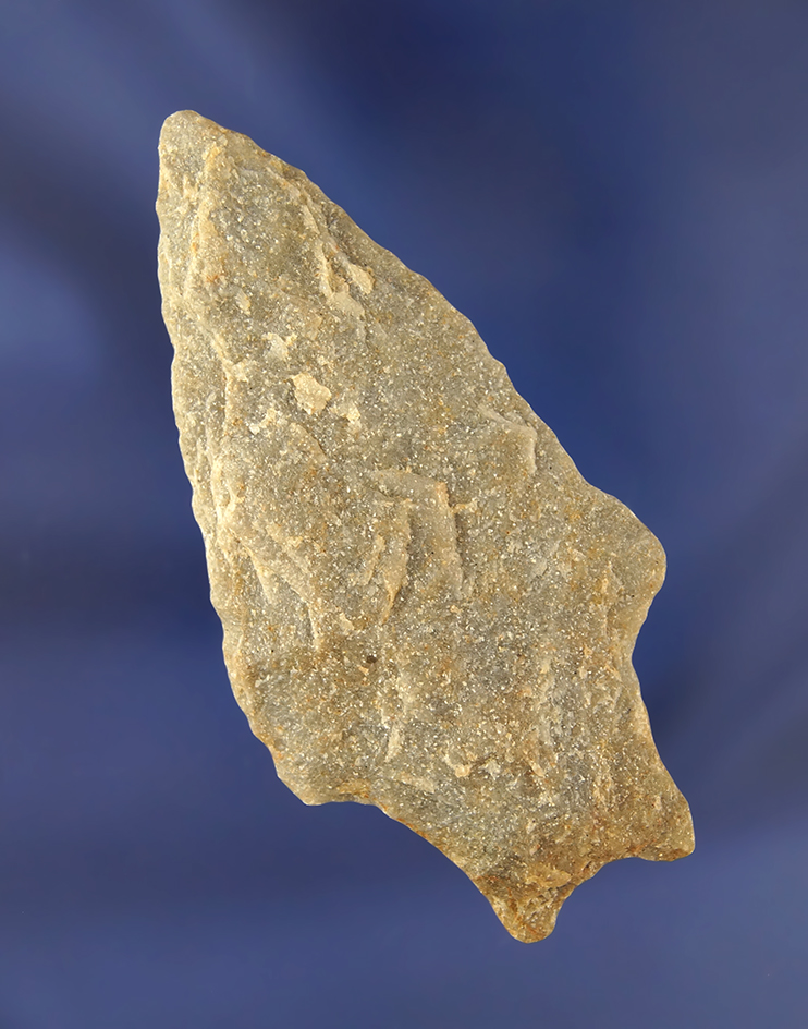 3 1/4" Quartz Knife found in Virginia.