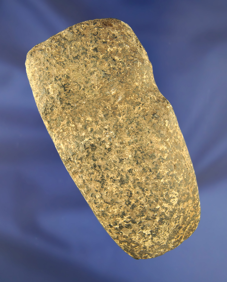 4 3/8" three-quarter grooved Axe found in Ohio.