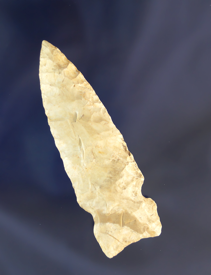 3 1/8" Chesterfield Sidenotch found in Western Kentucky. Rogers COA.