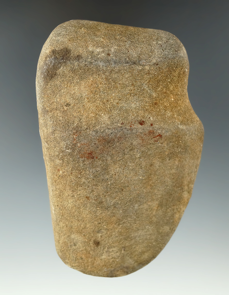 4 3/8" long 3/4 grooved Axe found in New Jersey.