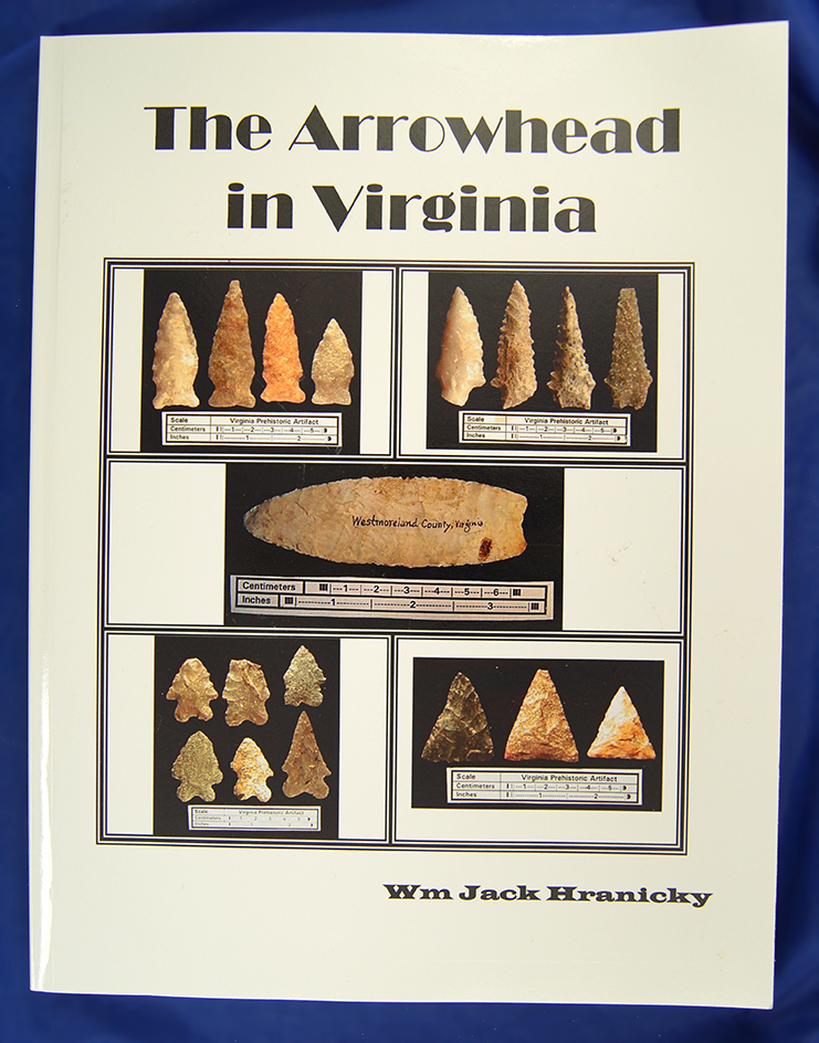 Softcover book – The Arrowhead in Virginia by William Jack Hranicky.