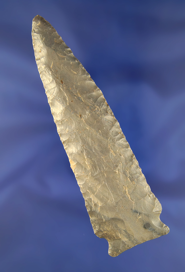 Nice! Large 5 1/4" Stilwell found in a cave in Bath Co.,  Kentucky. Made from Hornstone.