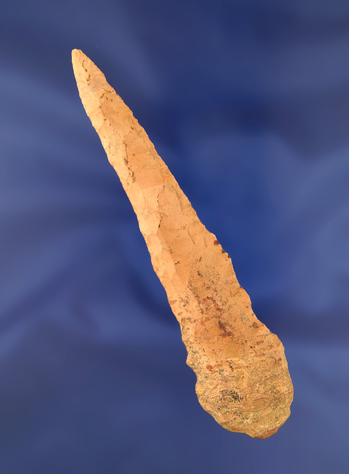 Large 4 7/8" Drill found in Tennessee. Ex. Fred Eiserman collection.