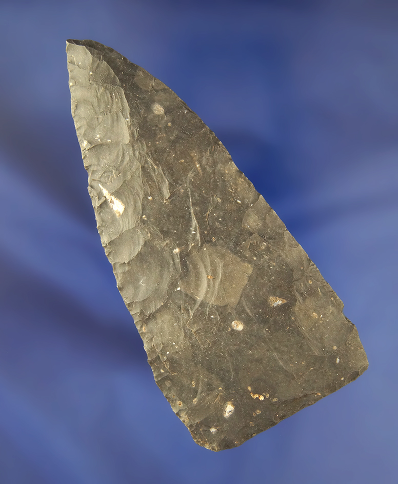 4 3/16" Friday Knife that is nicely flaked and well styled found in Texas.