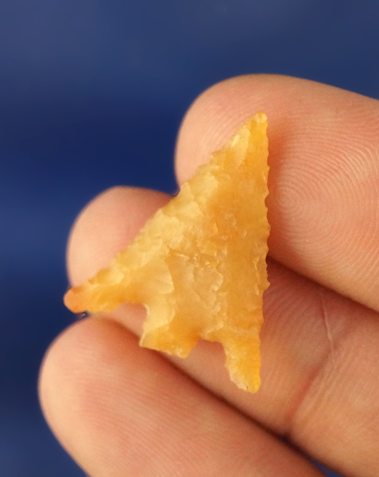 Very nice 15/16" Columbia Plateau made from quality Chalcedony found in Umatilla Oregon in the 1940s