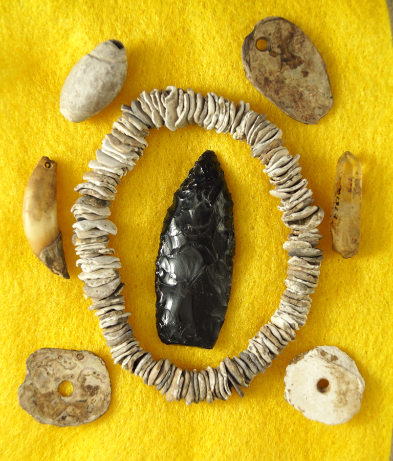 Beautiful set of artifacts from the old Oyama Brothers Ranch near Coyote Creek in San Jose CA.