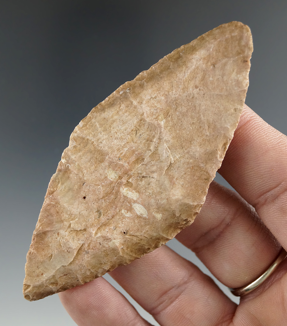 3 5/16" Harahey Knife found in Kansas.