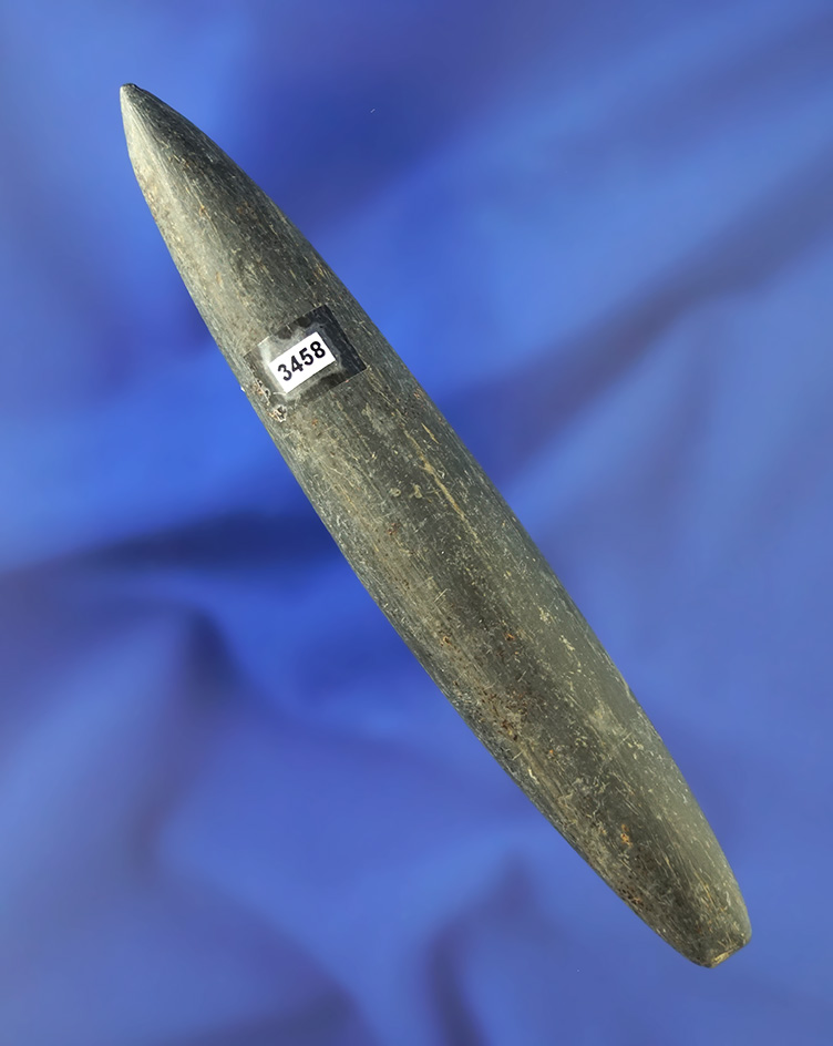 5 1/16" Elliptical Atl atl Bar Weight found in Ohio.  Elleman.