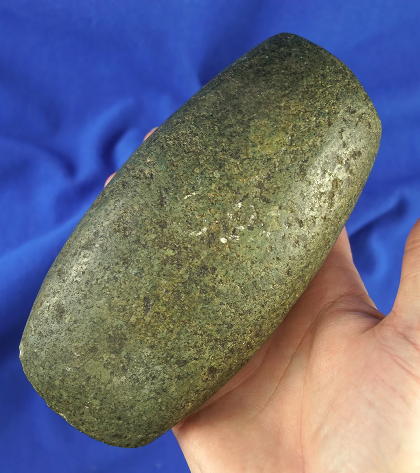 Highly polished 5 7/8" Hardstone Celt found in Iowa that is well patinated and in very nice conditio