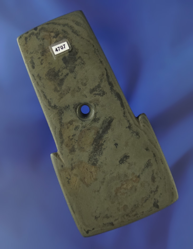 Sale Highlight! 4 1/2" Shovel Pendant- patinated perfectly. Highly engraved on both sides, Ohio.