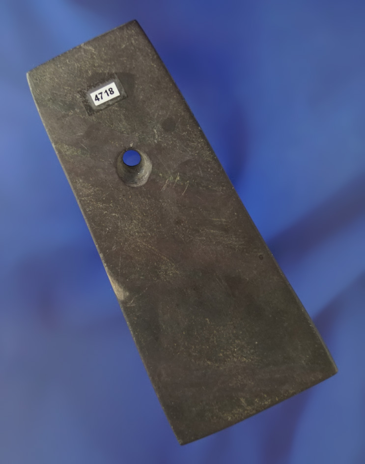 4 5/8" Trapezoidal Pendant found in Kalamazoo Co., Michigan Ex. Cameron Parks,  Elleman.