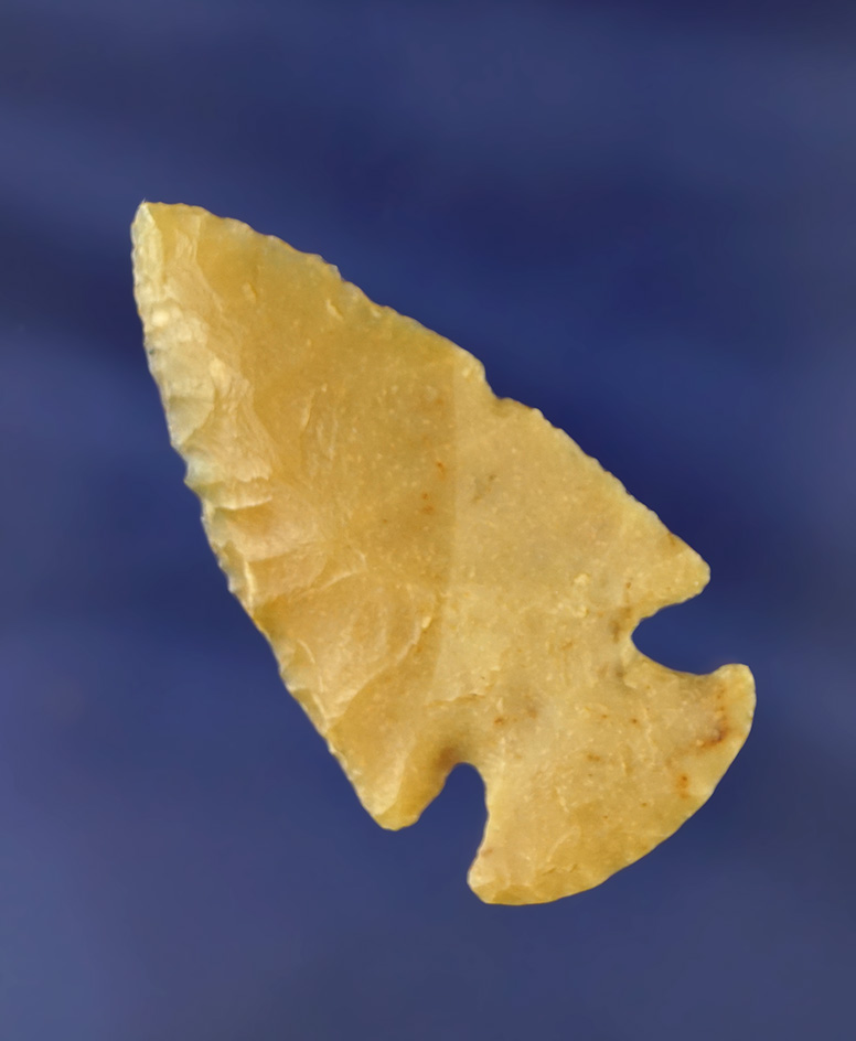 Nice! 2 5/16" Dovetail with nice mineral deposits on surface made from attractive flint - Illinois.