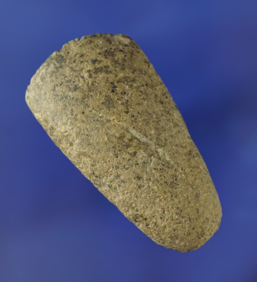 Classic example miniature Celt that is 2 1/4" long with a nicely polished bit area Williams Co.,  Oh