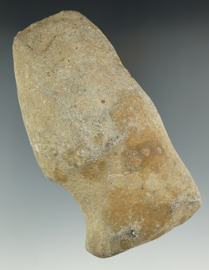 5 1/16" long 3/4 Grooved Axe found in Pennsylvania.