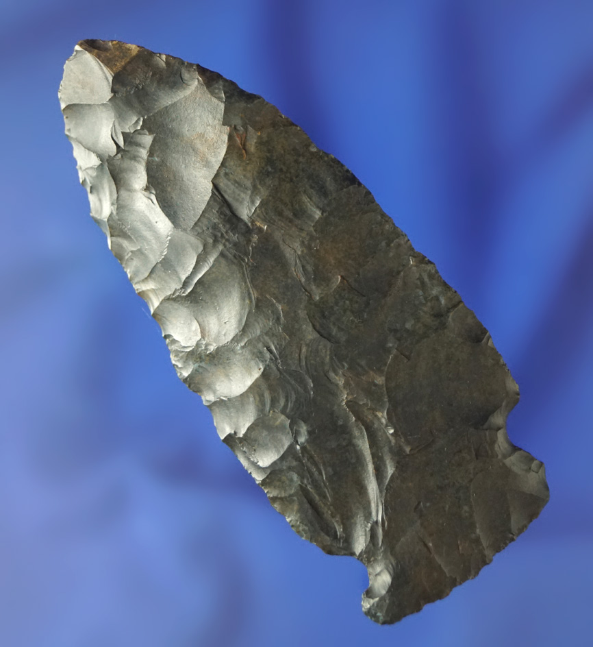 3 1/16" steeply beveled Meadowood made from quality material found in Michigan. Ex. Waigel