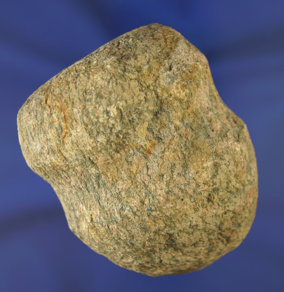 Well styled 2 7/8" Hammerstone that is 3/4 grooved collected prior to 1950 found in Michigan.