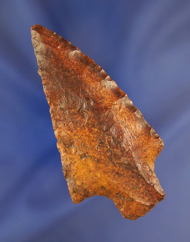 3 7/16" Stemmed Knife found in Florida - beautiful River stain patina.