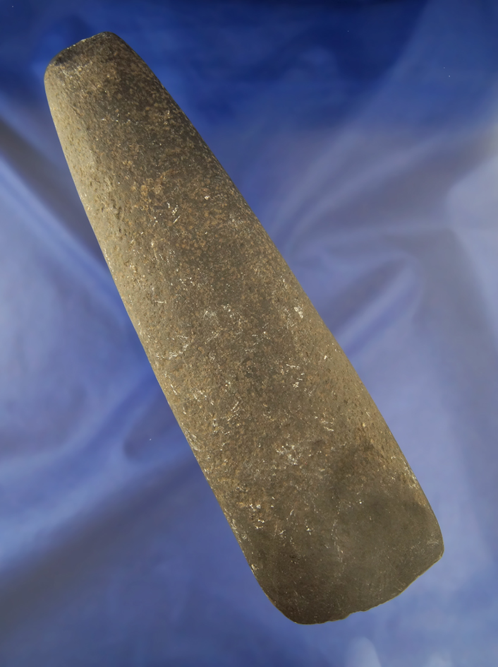 Large! 8 3/4" heavily patinated Celt found in Crawford Co.,  Ohio.