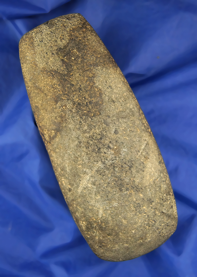 Large 8" Celt in very good condition found in Ohio in the 1960s.
