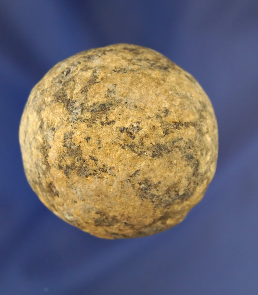 1 7/8" diameter quartz Discoidal found in Tennessee. Ex. Hovan collection.