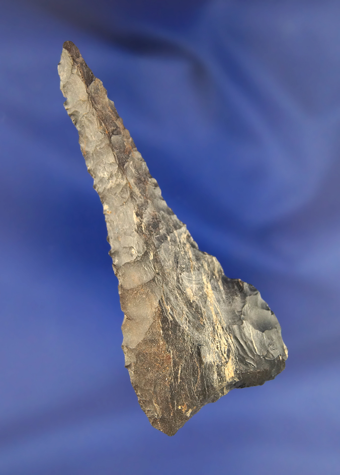 3 1/4" Beveled Drill found in Fairfield Co., Ohio.