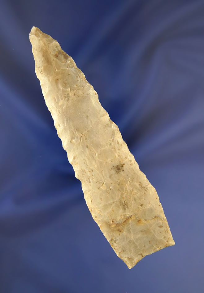 4 9/16" Lanceolate found in Illinois from the Earl Townsend collection.