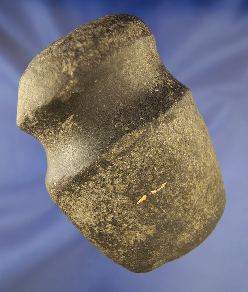 4 3/4" full grooved Axe in very good condition found in Ohio.