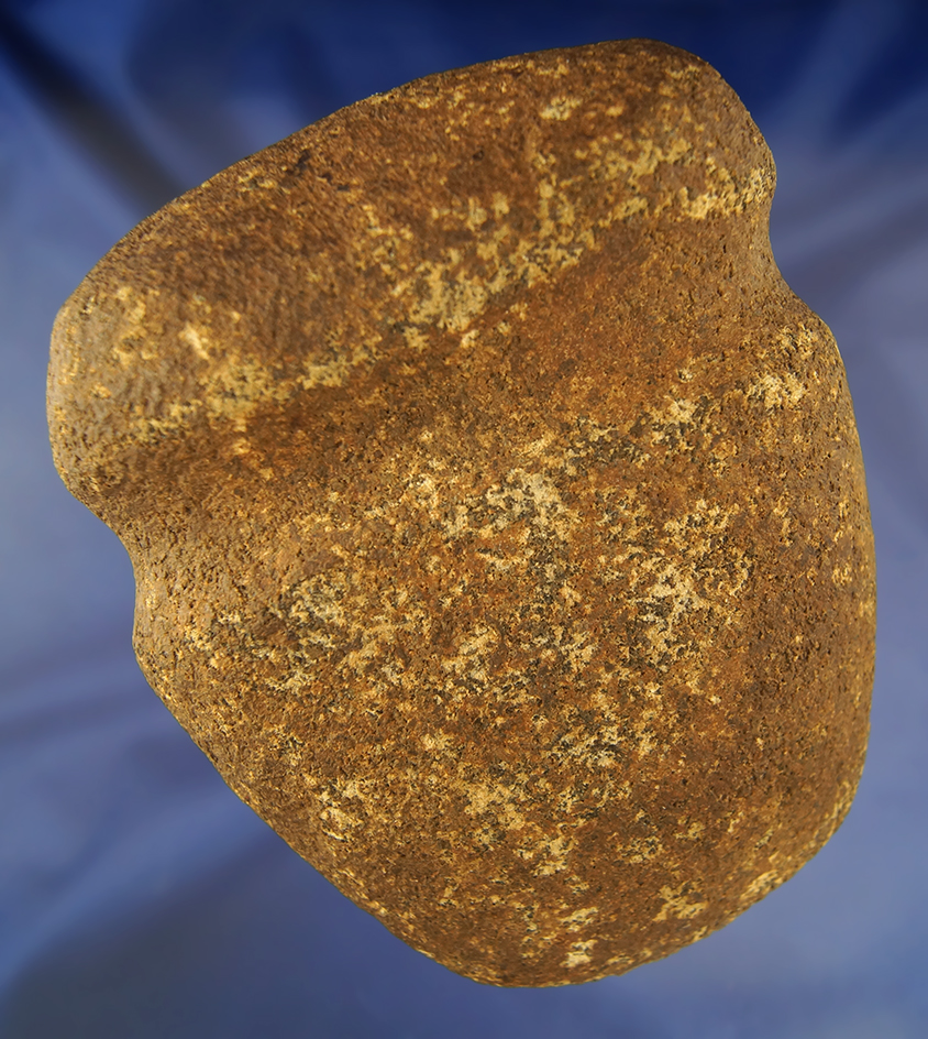 Large 6 1/8" full grooved Axe found near Columbus, Barth Co.,  Indiana in a garden.