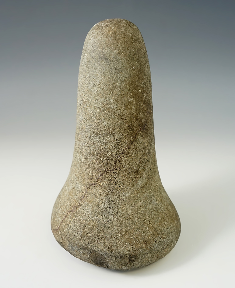 5 9/16" Tall well styled Bell Pestle found in Ohio.