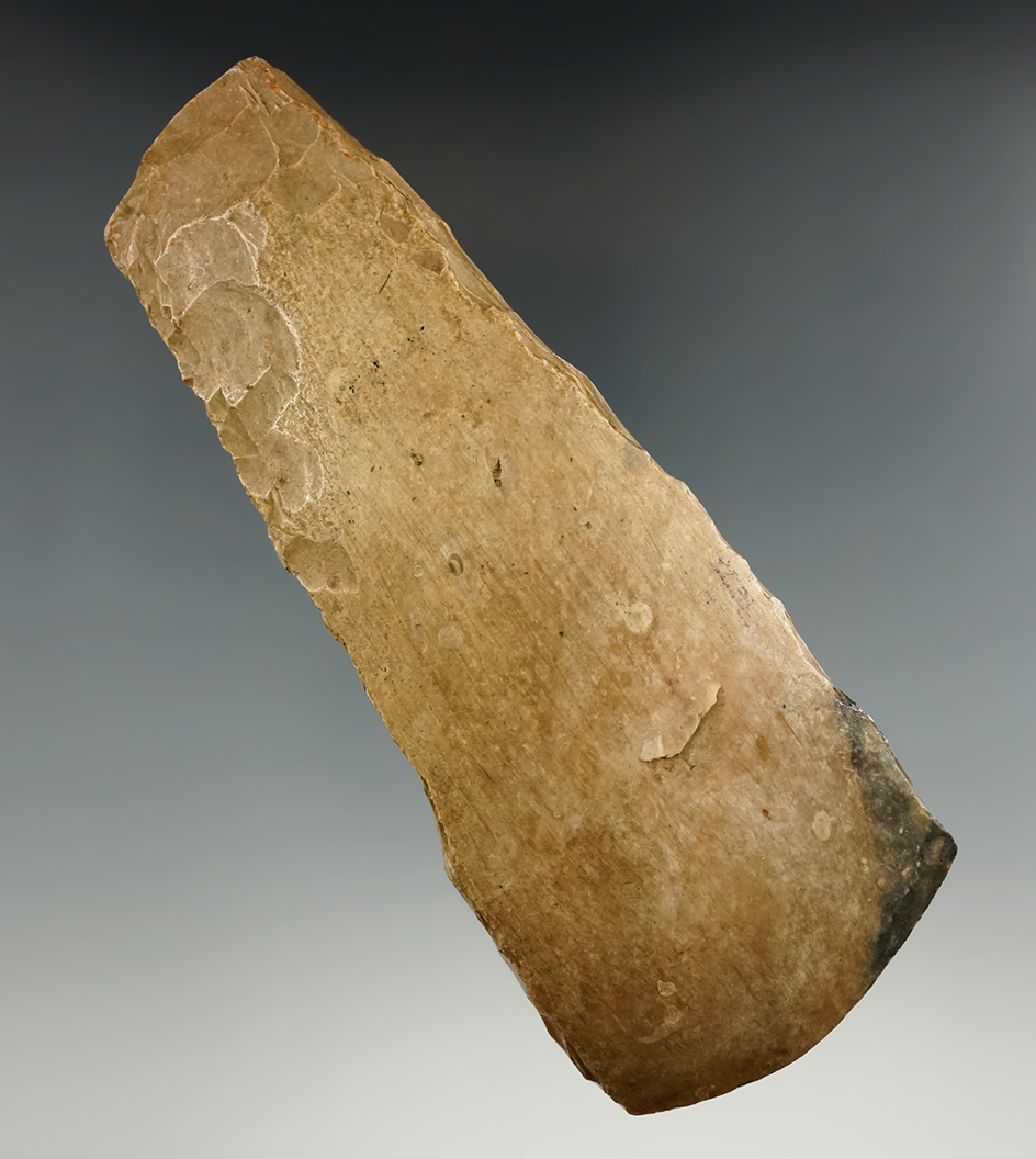 5 7/8" Danish Celt with excellent polish from Alburg, Denmark. Ex. Stockholm Museum.