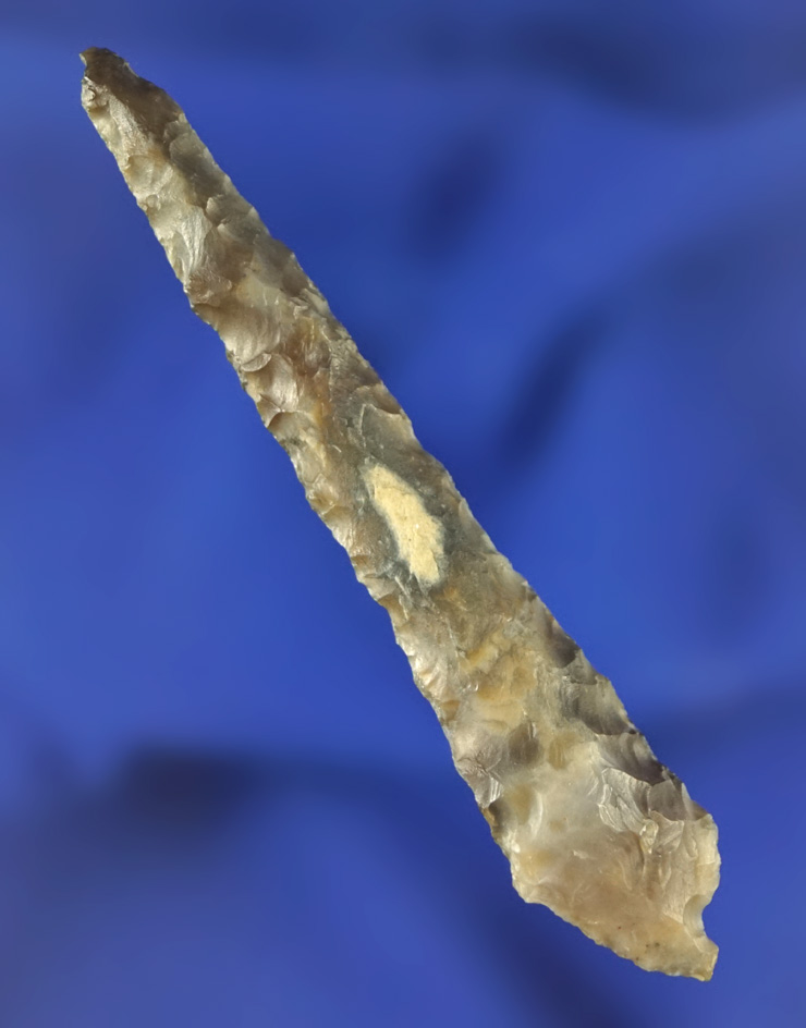 2 3/4" patinated Flint Drill found in northwest Nevada.