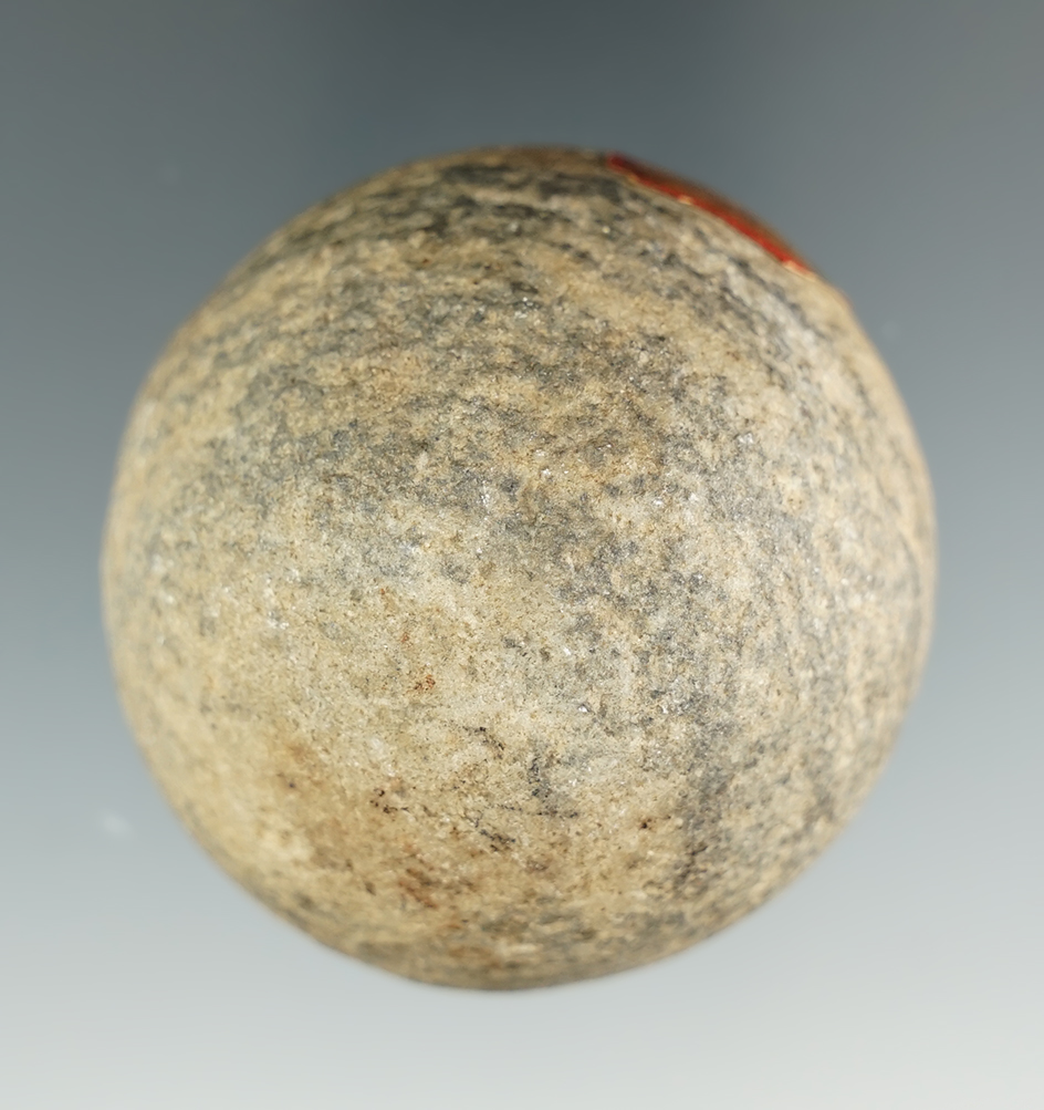 2 3/16" diameter Cone found in Knox Co., Ohio. Ex. Chalmer Lynch Collection.