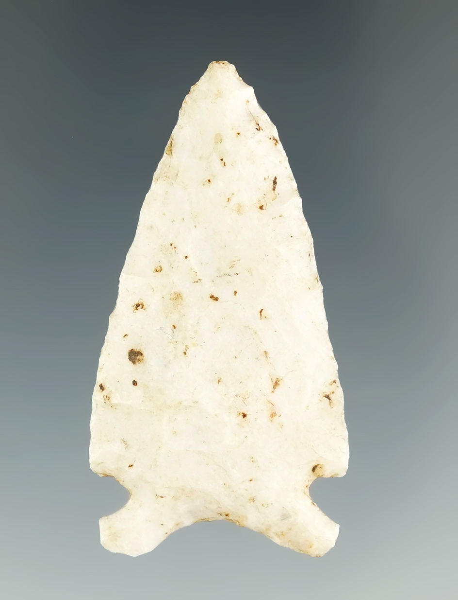 2" nicely crafted Sidenotch found in Washington Co., Wisconsin.