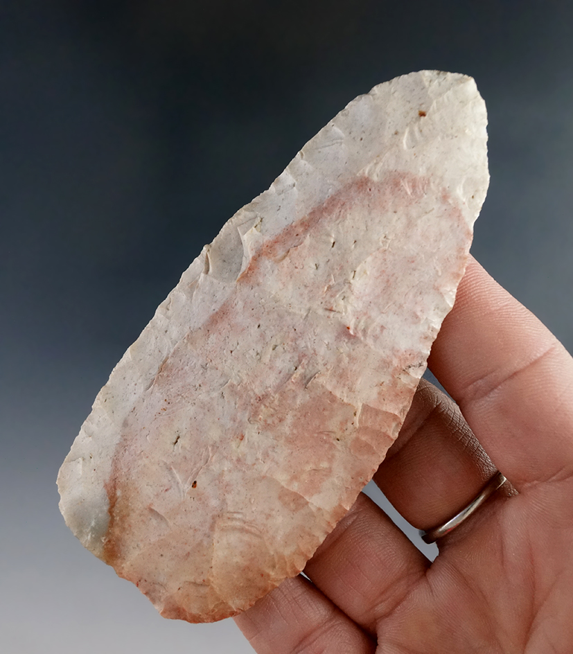 4 1/16" Blade made from attractive material found in Aiken Co. South Carolina.